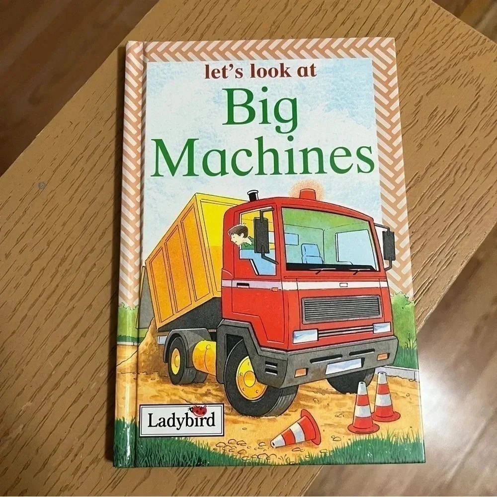 Let’s Look At Big Machines By Ladybird Book Vintage 1995 UK